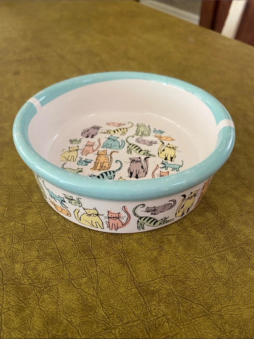 Signature Pastel Multicat Ceramic Serving Bowl